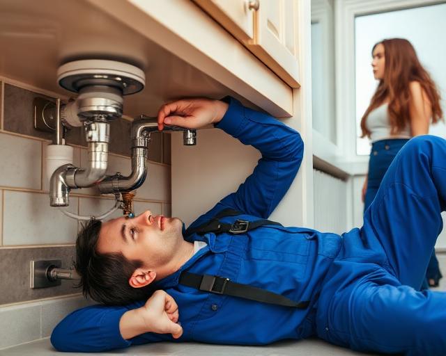 Under sink repair